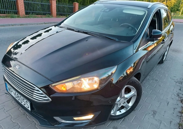 Ford Focus cena 39700 przebieg: 187050, rok produkcji 2016 z Płock małe 781